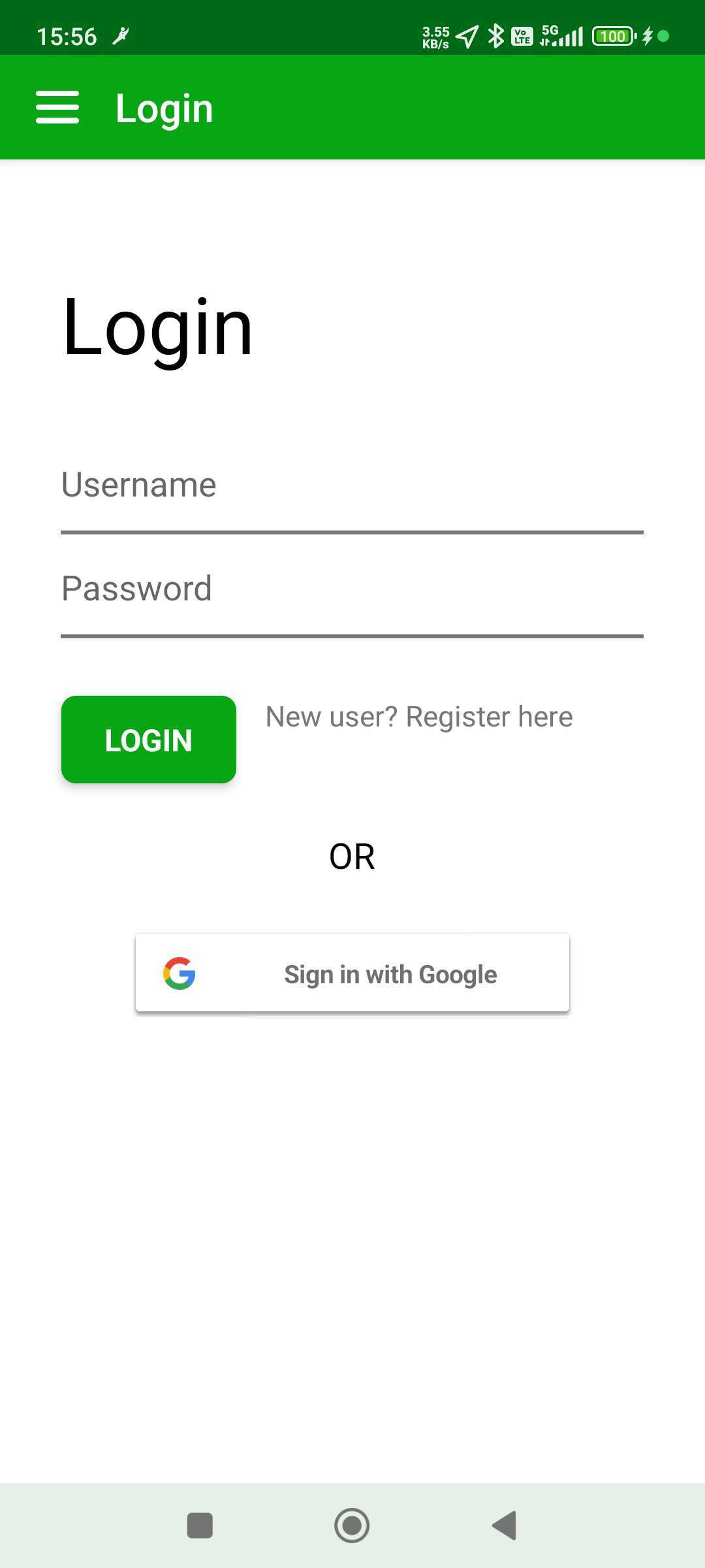 Your account